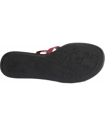 Women's Sheri Slide Sandal Red $24.36 Sandals