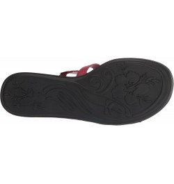 Women's Sheri Slide Sandal Red $24.36 Sandals