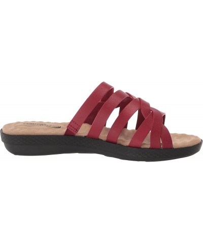 Women's Sheri Slide Sandal Red $24.36 Sandals