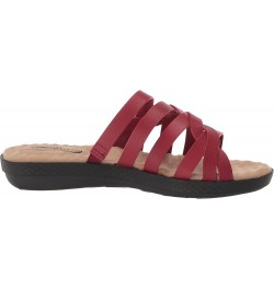 Women's Sheri Slide Sandal Red $24.36 Sandals