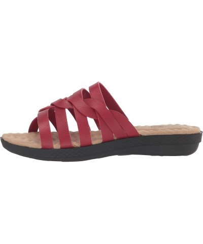 Women's Sheri Slide Sandal Red $24.36 Sandals