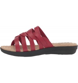 Women's Sheri Slide Sandal Red $24.36 Sandals