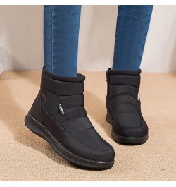 Toe Boots for Women Soled Fashion Colorblock Women's Thick Wedges Shoes Boots Short Women's Boots Boots Low Heel Silver $23.3...