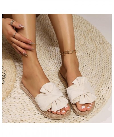 Womens Mid Heels Shoes Comfortable Orthopedic Sandal Non Slip Slip On Casual Summer Dress Sandals 11-zoxro-c-beige $15.50 San...