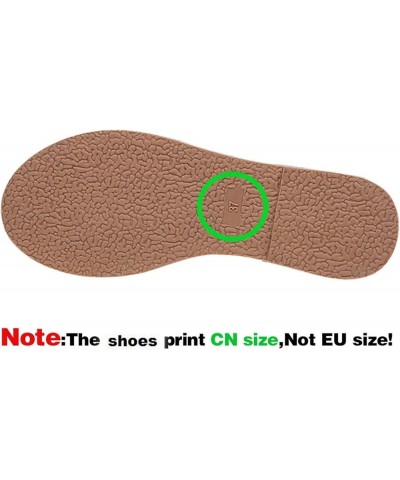 Flat Flops Strap Shoes Ladies Toe Sandals Open Sandals Beach Flip Buckle Women's Casual Shoes Solid Suede Slip on Loafers (Bl...