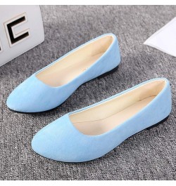 Fashion Sneakers, Fashion Womens Breathable Lace Up Shoes Flats Casual Shoes zapatos casuales de mujer Light Blue $17.91 Loaf...