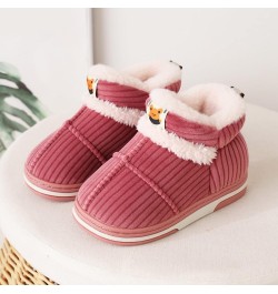 Women's Snow Boots House Slippers Winter Boots Non-slip Fully Fur Booties Winter Warm Outdoor Ankle Boots Thickening Winter S...