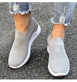 Nursing Shoes for Women Women Wedge Trainer Shoes Leisure Breathable Mesh Outdoor Fitness Running Sport Sneakers Grey $19.48 ...