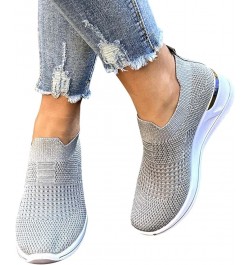 Nursing Shoes for Women Women Wedge Trainer Shoes Leisure Breathable Mesh Outdoor Fitness Running Sport Sneakers Grey $19.48 ...