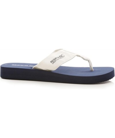 Women's Flip Flop Sandals Blue Navy White 6h7 $19.23 Sandals