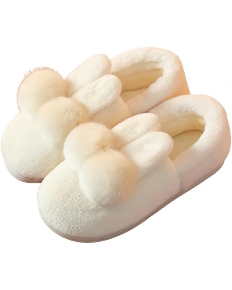 Cozy Women's Cute Warm Plush House Slippers，Winter Indoor Thickened Soft Bottom Anti-Skid Cotton Slippers，for Girl，Gift，Famil...