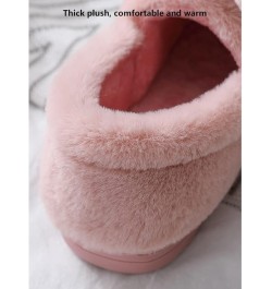 Cozy Women's Cute Warm Plush House Slippers，Winter Indoor Thickened Soft Bottom Anti-Skid Cotton Slippers，for Girl，Gift，Famil...