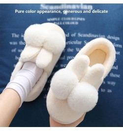 Cozy Women's Cute Warm Plush House Slippers，Winter Indoor Thickened Soft Bottom Anti-Skid Cotton Slippers，for Girl，Gift，Famil...