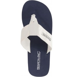 Women's Flip Flop Sandals Blue Navy White 6h7 $19.23 Sandals