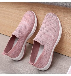 Slip On Canvas Shoes for Women Low Top Fashion Sneakers Comfortable Walking Flats, Slip On Sneakers Z 14-pink $13.12 Athletic...