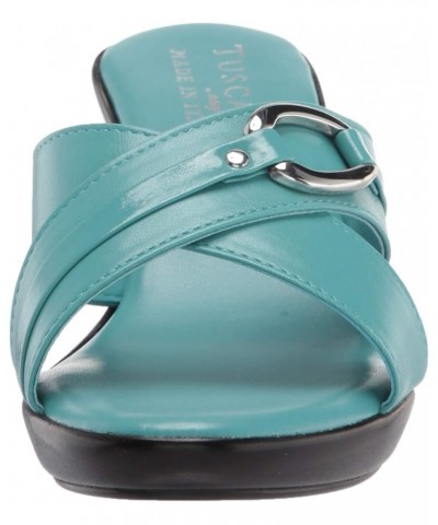 Women's Wedge Sandal Turquoise $14.15 Sandals