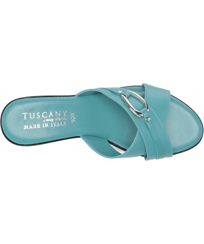 Women's Wedge Sandal Turquoise $14.15 Sandals