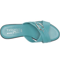 Women's Wedge Sandal Turquoise $14.15 Sandals