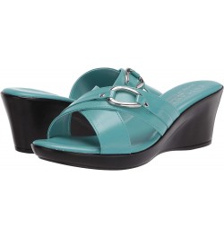 Women's Wedge Sandal Turquoise $14.15 Sandals