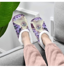 Women's Closed Back House Slippers Winter Memory Foam Slippers Comfy Slippers Bedroom Shoes Indoor Outdoor Fuzzy Fleece Warm ...