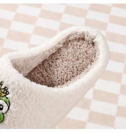 Women's Plush Slippers Cartoon Frog Slippers Cartoon Animal Slippers Memory Foam Cloud Slide Slippers Indoor Slippers Home Sh...