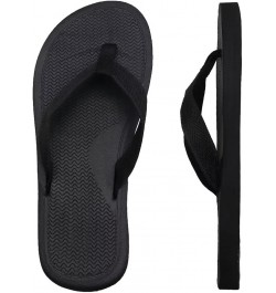 Women's Flip Flops/Sandals/Summer Beach Slippers W1-dark Black $9.71 Sandals