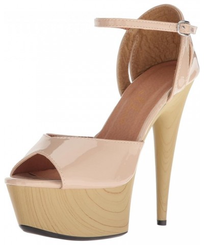 Women's 609-billie Heeled Sandal Nude $15.63 Sandals