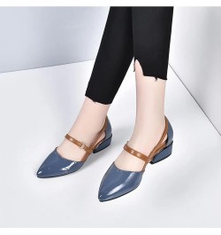 Women's Sandals Breathable High Heeled Casual Women's Pointed Toe High Heeled Strap Fashion Sandals Women's Sandals Blue $22....