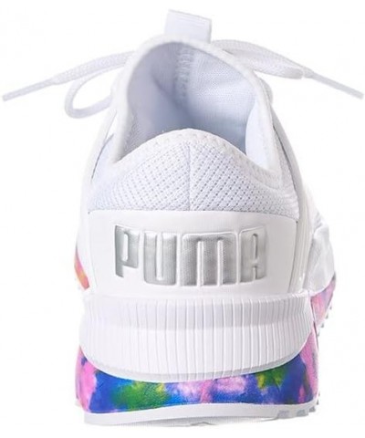 Pacer Future Bleached Sneaker Womens Sneaker White-silver-pink $35.02 Fashion Sneakers