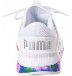 Pacer Future Bleached Sneaker Womens Sneaker White-silver-pink $35.02 Fashion Sneakers