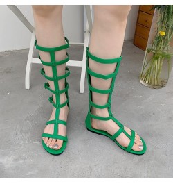 Black Strappy Sandals For Women Dressy Low Heels Casual Sandals Sandal For Women Hiking Sandals Women Comfortable Wedg Green-...