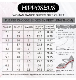 Women's Latin Dance Shoes Slip on Ballroom Salsa Bachata Performance Practice Dancer Shoes,Model D5 Tan-3inch Heel $24.80 Ath...