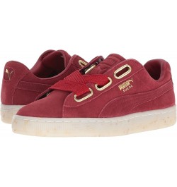 Women's Suede Heart Celebrate WN's Sneaker Red $39.48 Fashion Sneakers