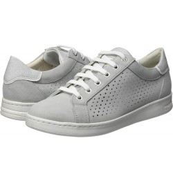 Womens Low Top Sneaker Ice Grey/White $21.15 Fashion Sneakers