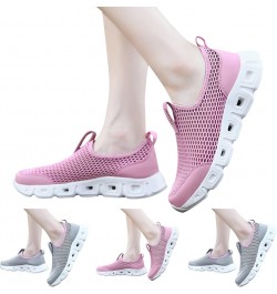 womens casual driving shoe white leather sneakers white sneakers wide width dress shoes sneakers for women slip on Z 04-pink ...