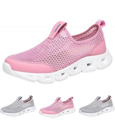 womens casual driving shoe white leather sneakers white sneakers wide width dress shoes sneakers for women slip on Z 04-pink ...