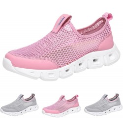 womens casual driving shoe white leather sneakers white sneakers wide width dress shoes sneakers for women slip on Z 04-pink ...