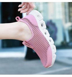 womens casual driving shoe white leather sneakers white sneakers wide width dress shoes sneakers for women slip on Z 04-pink ...