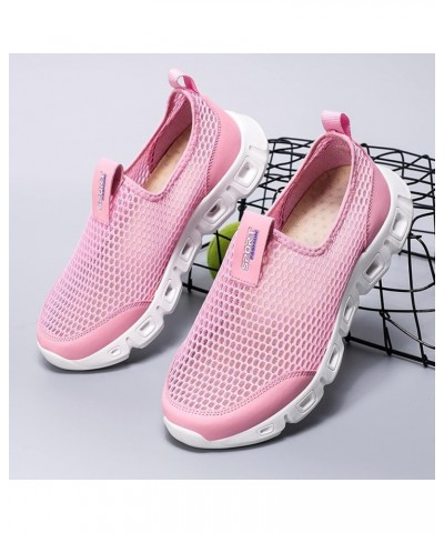 womens casual driving shoe white leather sneakers white sneakers wide width dress shoes sneakers for women slip on Z 04-pink ...