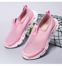 womens casual driving shoe white leather sneakers white sneakers wide width dress shoes sneakers for women slip on Z 04-pink ...