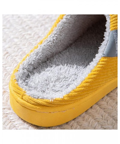 Dress House Slippers Women Men Flattering Flat Ladies Casual Shoes Fashion Cute Cartoon Women Fluffy Graphic Shoes C-yellow $...