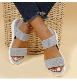 Women's Mules Flats Sandal Orthopedic Arch Support Soft Insole Summer Crossbands Outdoor Beach Open Toe Wedge Sandal 93-ixpyn...