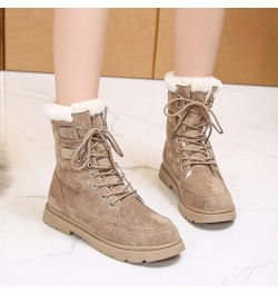 Winter Boots for Women Cute Wide Women's Winter Boots Waterproof Warm Snow Boots Womens Tall Wedge Heel Winter Boots for Wome...