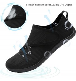 Womens and Mens Water Shoes Breathable Quick Dry Soft Barefoot Aqua Socks for Hiking Swim Beach Surf Yoga Sport Vel Black $12...