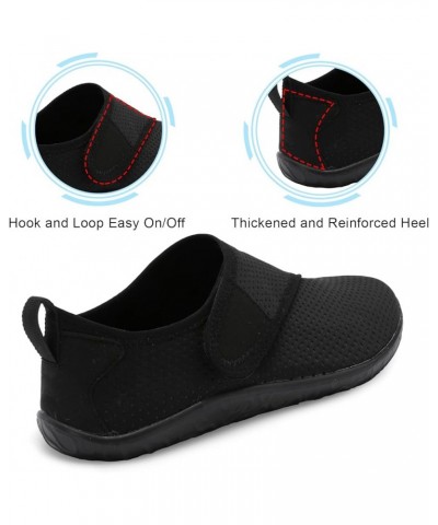 Womens and Mens Water Shoes Breathable Quick Dry Soft Barefoot Aqua Socks for Hiking Swim Beach Surf Yoga Sport Vel Black $12...