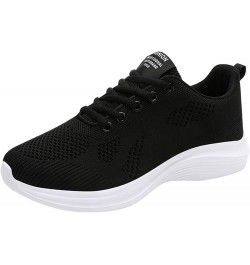 Women Breathable Mesh Walking Shoes Comfortable Non Slip Sports Running Shoes Casual Arch Support Air Cushion Black 8.5 $15.9...