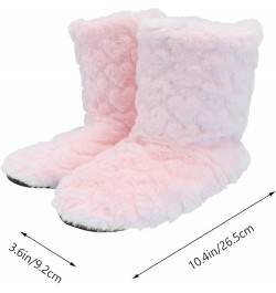 2 pairs Womens Faux Super Plush Thickening Bootie Indoor/outdoor Wool Winter Shoes for Floor Thickened Slip Tube Anti-skid No...