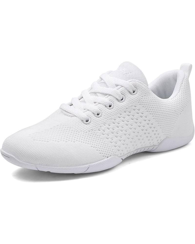 Girls White Cheer Shoes Youth Cheerleading Dance Sneaker Training Competition for Women Girls' Cheerleading Shoes Women White...