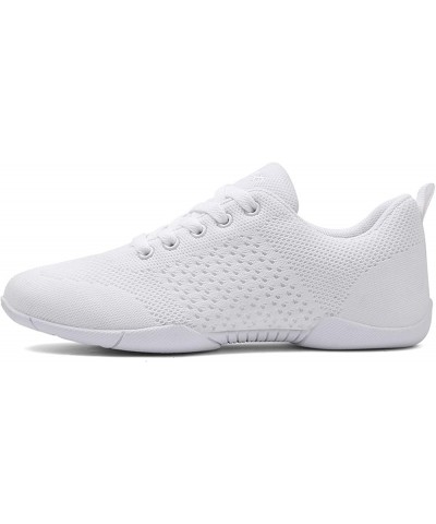 Girls White Cheer Shoes Youth Cheerleading Dance Sneaker Training Competition for Women Girls' Cheerleading Shoes Women White...