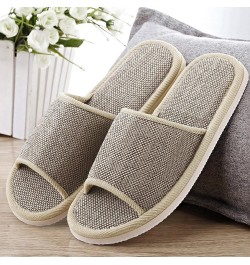 Slip on Sandals Women Open Toe Ankle Buckle Espadrille Wedge Casual Sandal Dress Beach Flip Flops Shoes 61-hyems-2-grey $11.8...